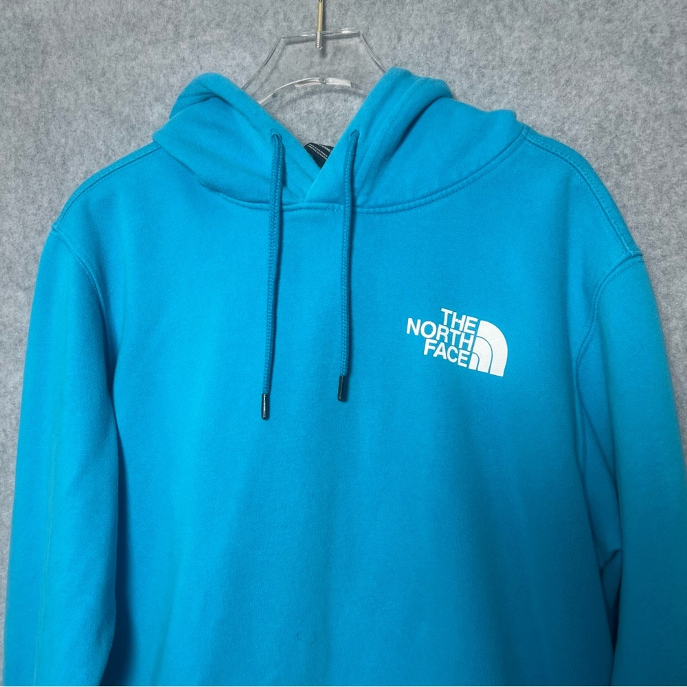 The North Face Men's Blue Hoodie Sweater Never Stop Exploring Size M - Picture 3 of 7
